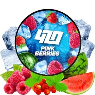 Frost Line Pink Berries