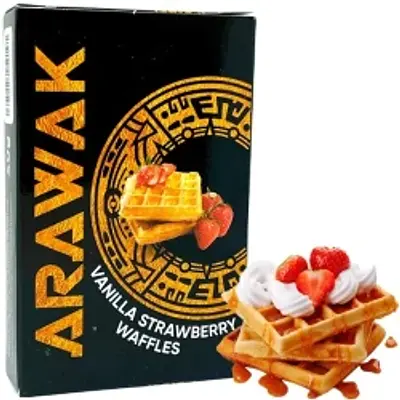 Vanilla Strawberry Waffles