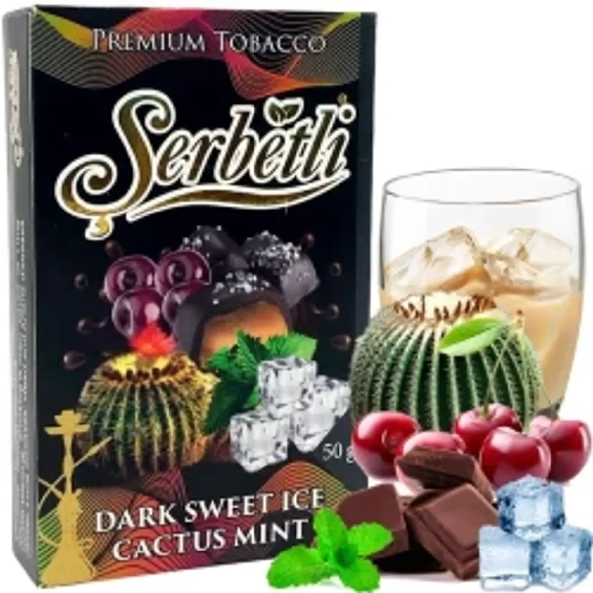 Serbetli Dark Sweet Ice Cactus Mint